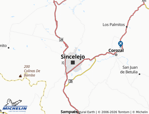 Carte MICHELIN Las Palmas II - ViaMichelin
