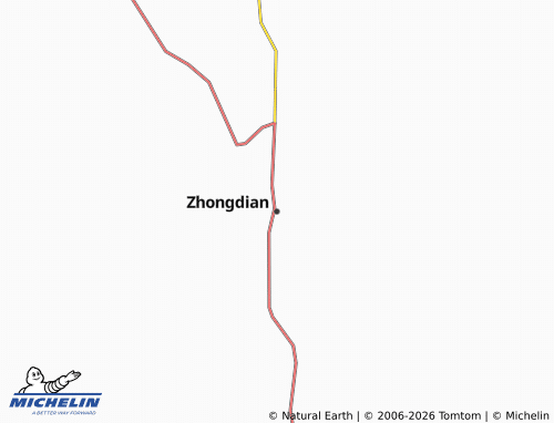 Kaart MICHELIN Zhongdian - ViaMichelin