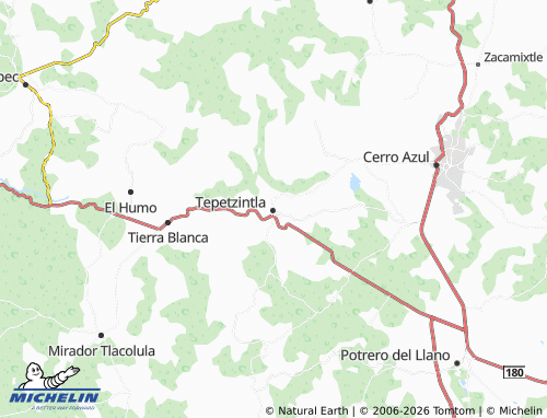 MICHELIN Centro map - ViaMichelin