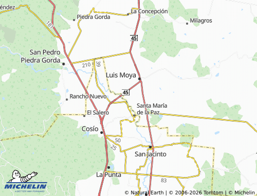 MICHELIN-Landkarte Barranquillas - ViaMichelin