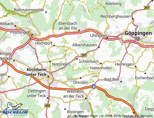 Mapa MICHELIN Schlierbach - ViaMichelin