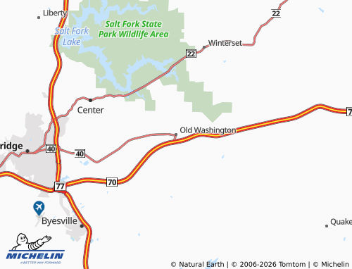 Carte MICHELIN Old Washington - ViaMichelin