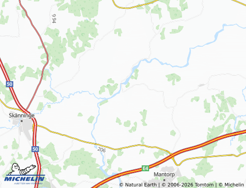 MICHELIN Normlösa map - ViaMichelin