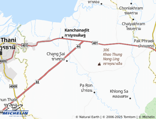 MICHELIN Krut map - ViaMichelin