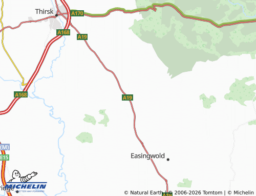 Carte MICHELIN Thormanby - ViaMichelin