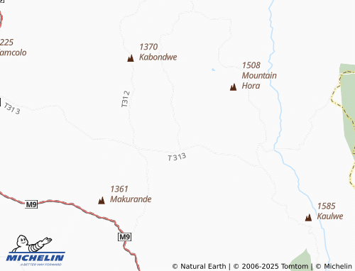MICHELIN Malangazi map - ViaMichelin