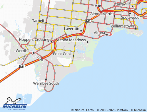 MICHELIN Point Cook map - ViaMichelin
