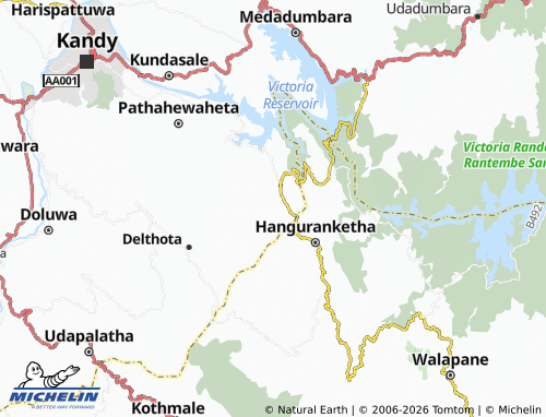 Mappa MICHELIN Pothgoda - ViaMichelin