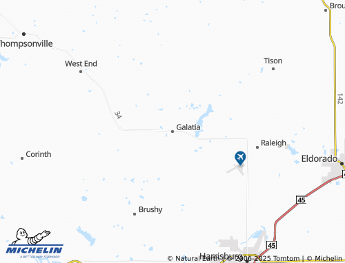 MICHELIN Galatia map - ViaMichelin