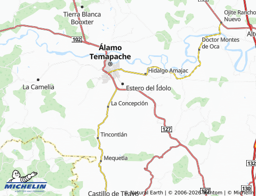 Mapa MICHELIN Nuevo Jardín 1 - ViaMichelin