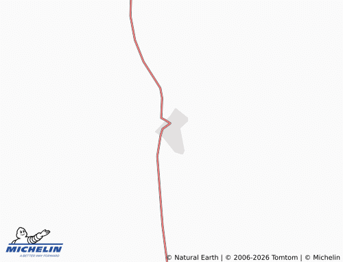MICHELIN Tomortei map - ViaMichelin