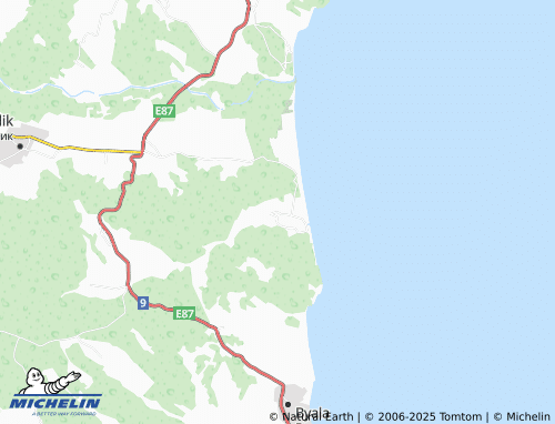 MICHELIN Shkorpilovtsi map - ViaMichelin