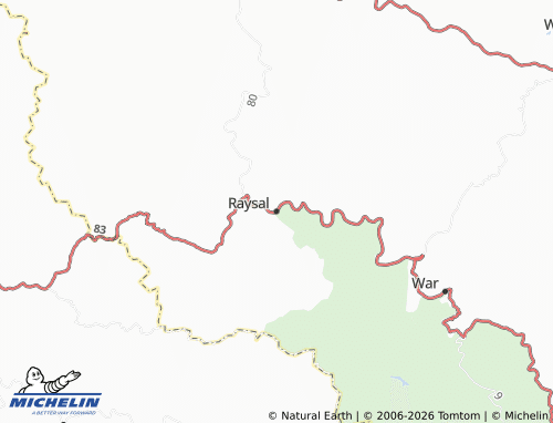Mappa MICHELIN Raysal - ViaMichelin