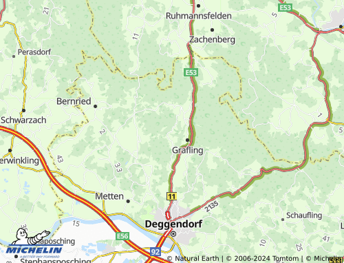 MICHELIN Ottenberg map - ViaMichelin