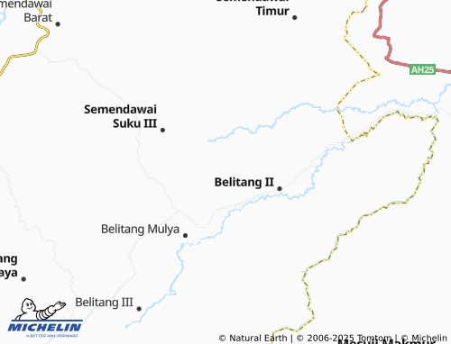 MICHELIN Suka Mulya map - ViaMichelin
