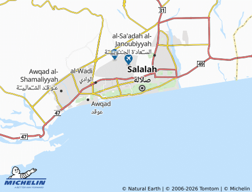 Kaart MICHELIN al hafatan - ViaMichelin