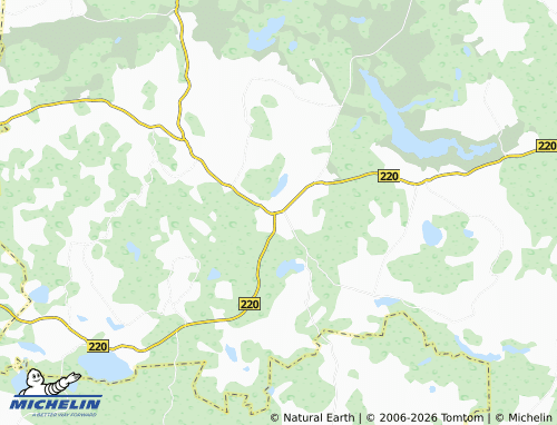 Mappa MICHELIN Onuškis - ViaMichelin