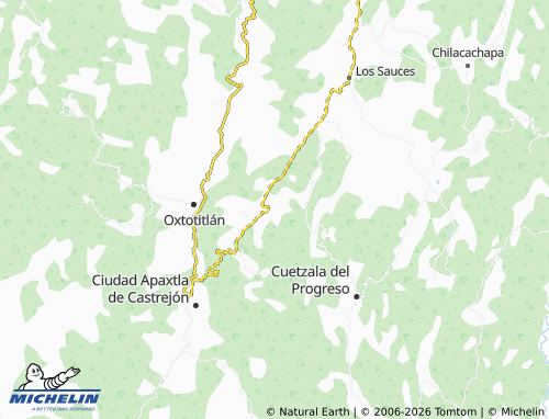 MICHELIN-Landkarte Petlacala - ViaMichelin
