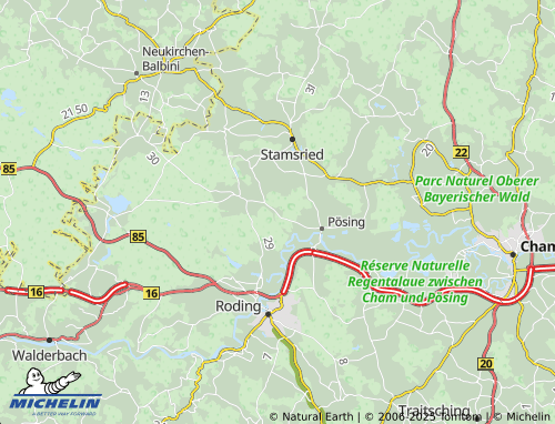 MICHELIN Langwald map - ViaMichelin