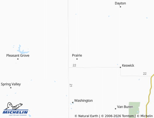 Mappa MICHELIN Prairie - ViaMichelin