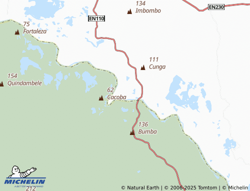 MICHELIN Fazenda Cambombo map - ViaMichelin