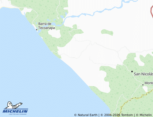 Mappa MICHELIN Tierra Colorada - ViaMichelin