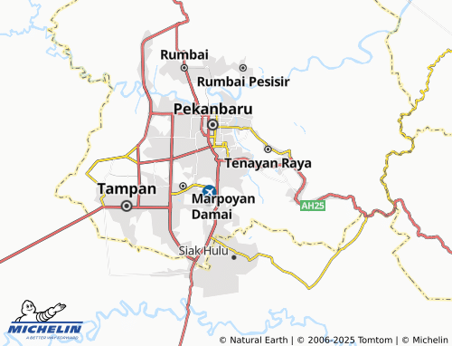 MICHELIN Tengkerang Selatan map - ViaMichelin