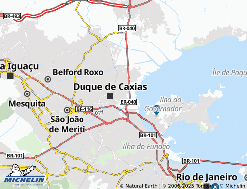 MICHELIN Vila Guanabara map - ViaMichelin