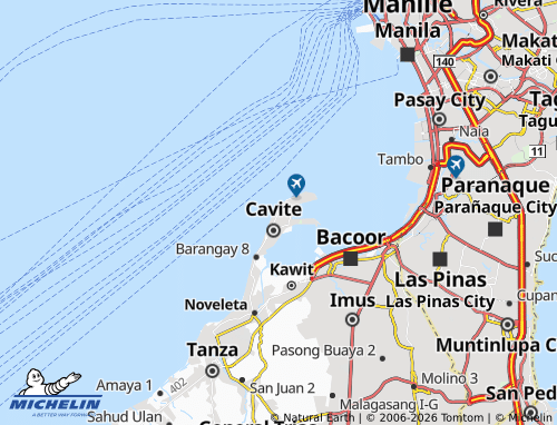 MICHELIN Barangay 51 map - ViaMichelin
