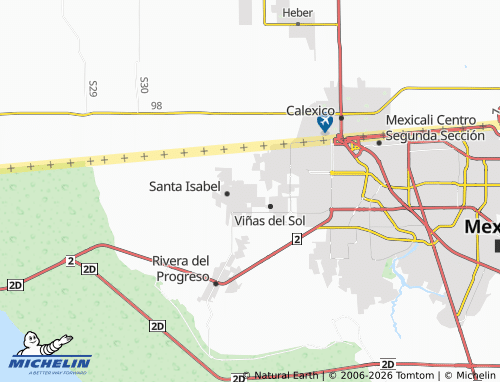 Mapa MICHELIN Valle de las Misiones - ViaMichelin