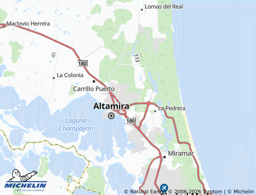 MICHELIN Nogal map - ViaMichelin