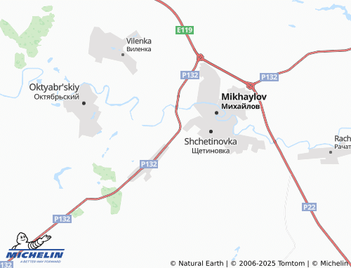 MICHELIN Pervomayskiy map - ViaMichelin
