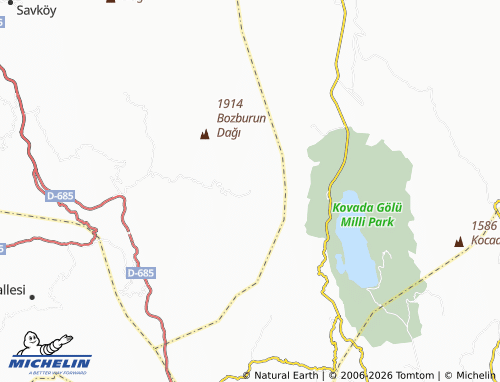 Mapa MICHELIN Çukurköy - ViaMichelin