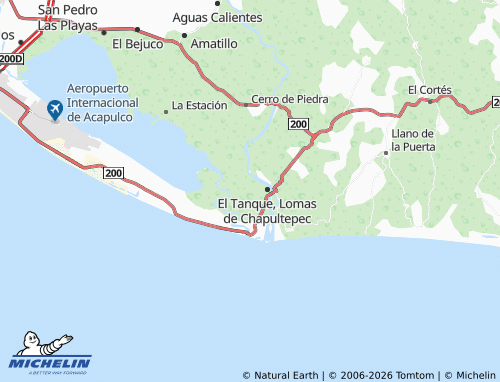 Mappa MICHELIN Lázaro Cárdenas, Lomas de Chapultepec - ViaMichelin