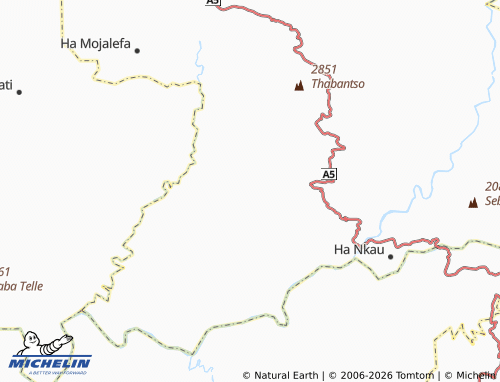 Carte MICHELIN Qaphane - ViaMichelin