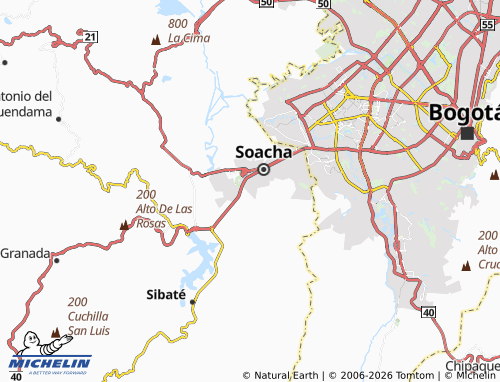 Mappa MICHELIN San Martín - ViaMichelin