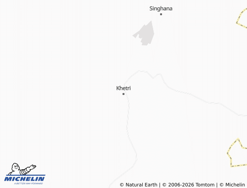 MICHELIN Khetri map - ViaMichelin