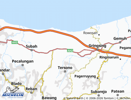 Carte MICHELIN Banaran - ViaMichelin