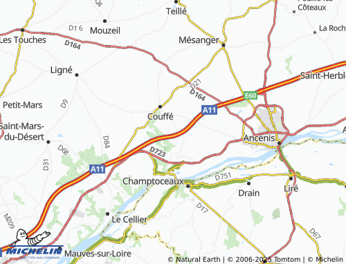 Mapa MICHELIN La Lande - ViaMichelin