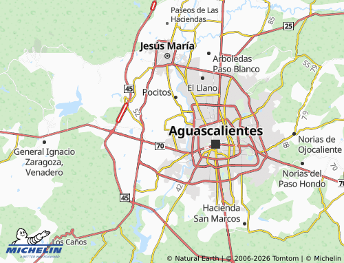 Carte MICHELIN San Ignacio - ViaMichelin