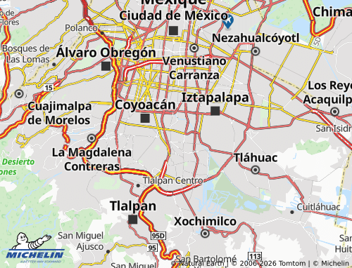 Mapa MICHELIN Petrolera Taxqueaa - ViaMichelin
