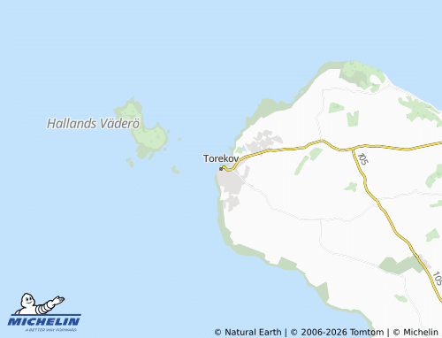 Carte MICHELIN Torekov - ViaMichelin