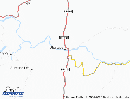 Mappa MICHELIN Ubaitaba - ViaMichelin