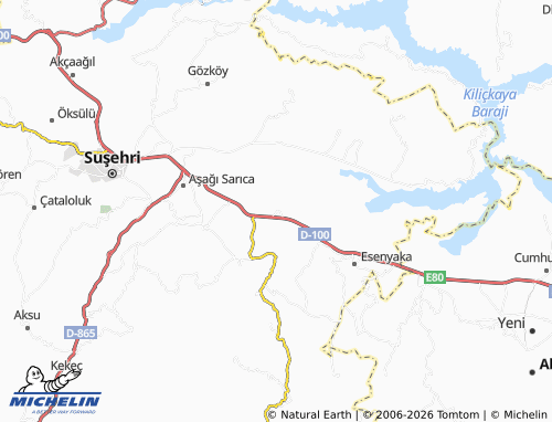 Mappa MICHELIN Beydeğirmeni - ViaMichelin