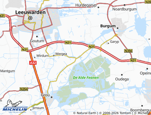 MICHELIN Warten map - ViaMichelin