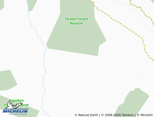 Mapa MICHELIN Krobo - ViaMichelin