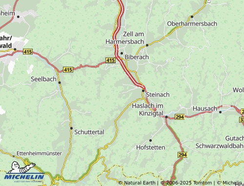 Mapa MICHELIN Oberbach - ViaMichelin