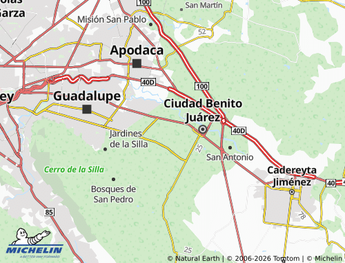 Carte MICHELIN Rivera del Sol Segundo Sector - ViaMichelin