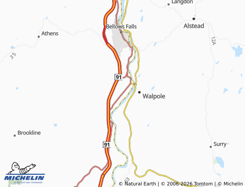 Mappa MICHELIN Westminster - ViaMichelin