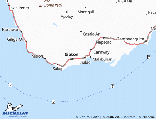 MICHELIN Sumaliring map - ViaMichelin